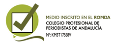 Medio inscrito en el ROMDA (Colegio Profesional de Periodistas de Andalucía). Nº: KM3T17S68V)