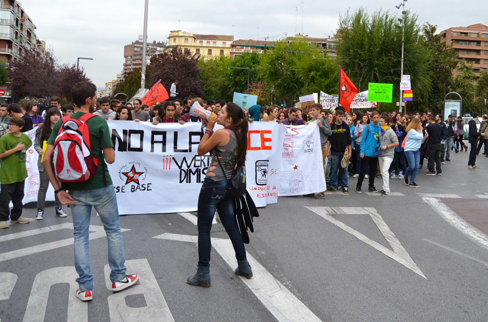 Manifestación de Educación