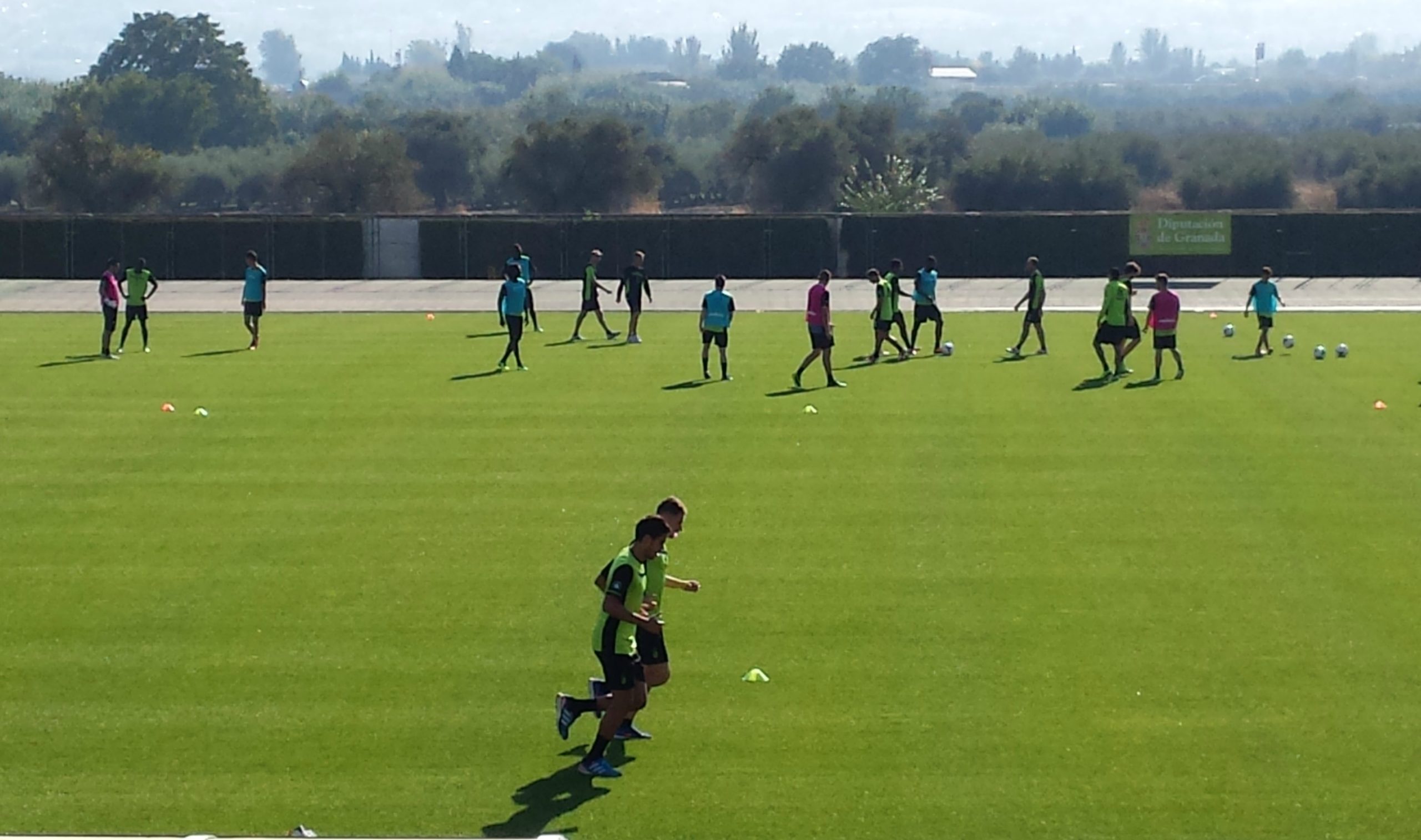 Entrenamiento Armilla 08102013