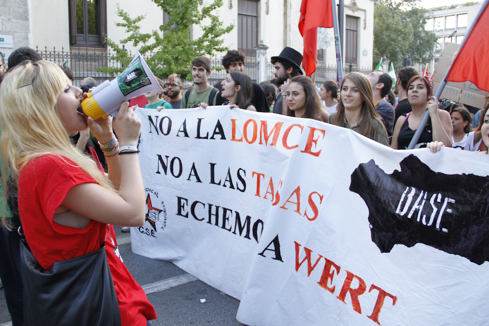 Manifestacion educacion contra la LOMCE 14