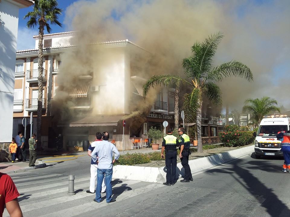 incendio Salobreña