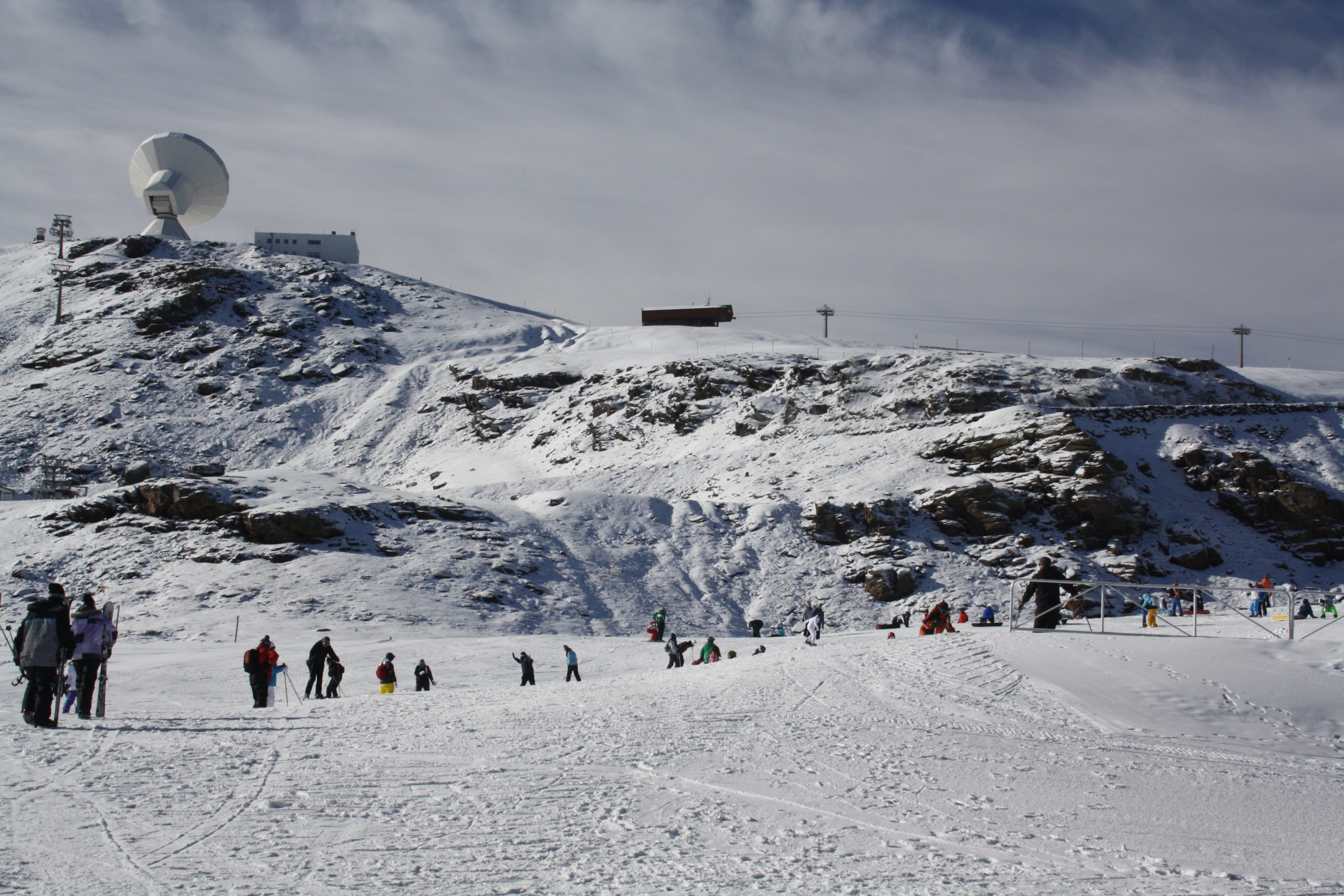 El Observatorio de Sierra Nevada corona la apertura de las pistas