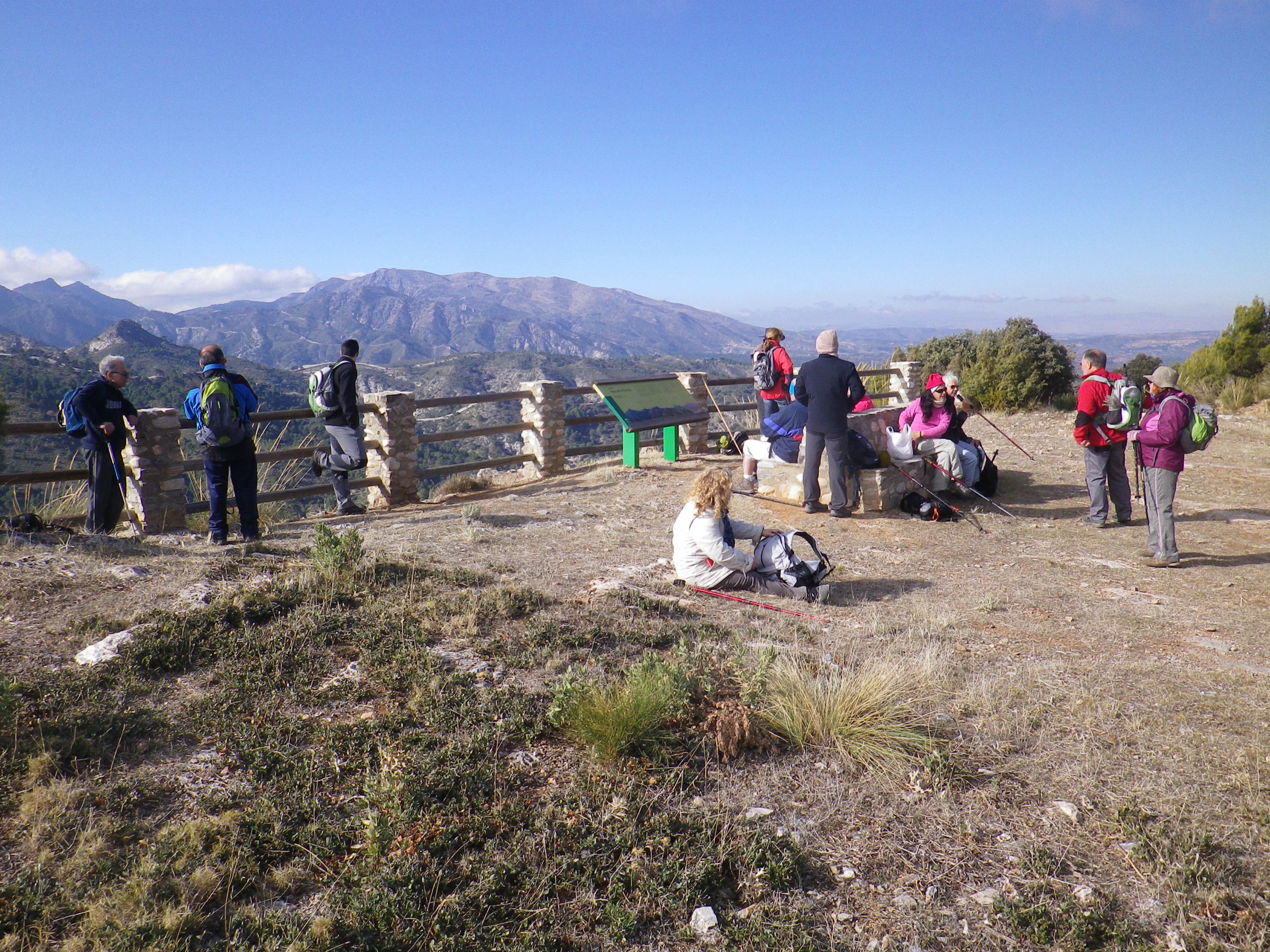 MIRADOR DE LA ENCINA SIERRA ALMIJARA 13