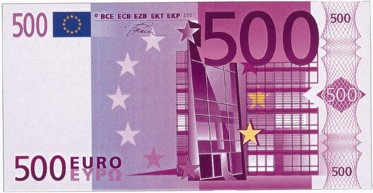 Billete 500