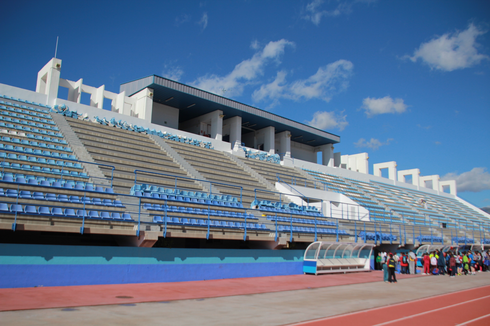 DESMOTAJE Y MONTAJE GRADAS ESTADIO  POR FASES 14