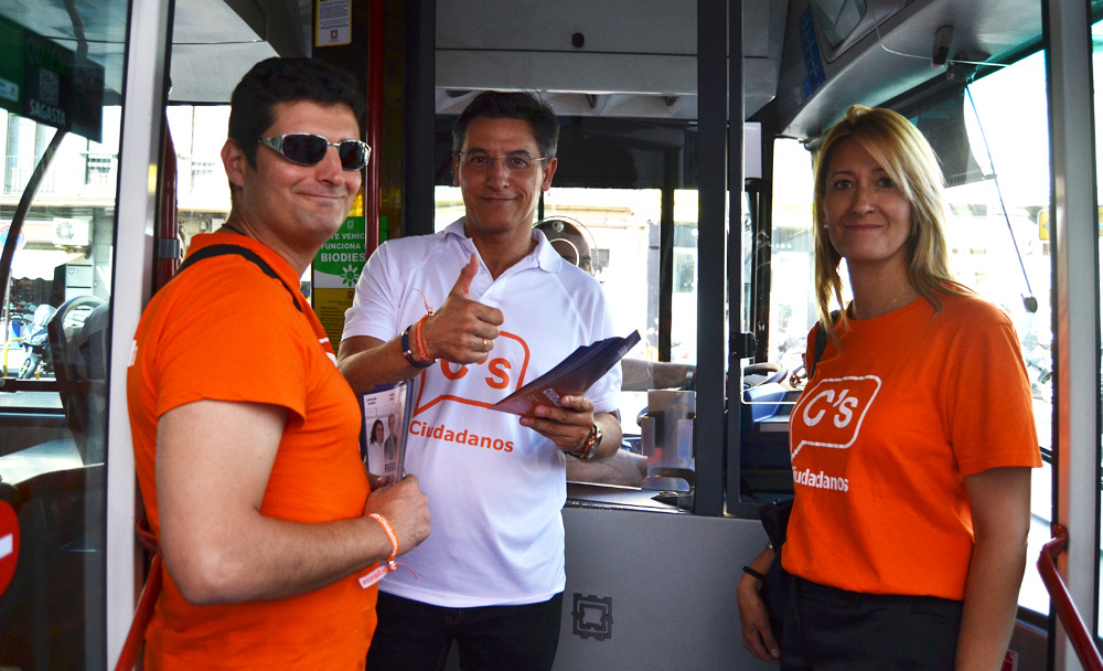 Luis Salvador Ciudadanos Bus