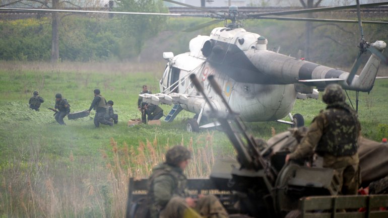 Ucrania enfrentamientos en Slaviansk