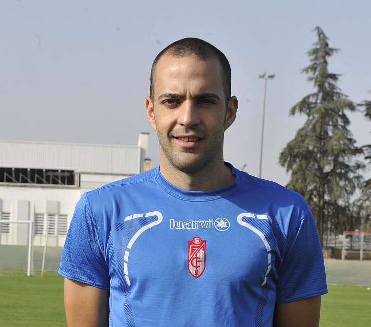 Borja Gómez, con el Granada | Foto: Archivo GD