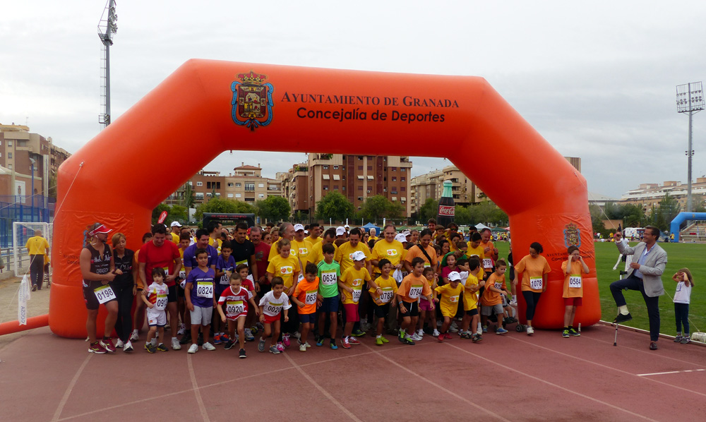 Salida de la marcha de la Fiesta de la Salud