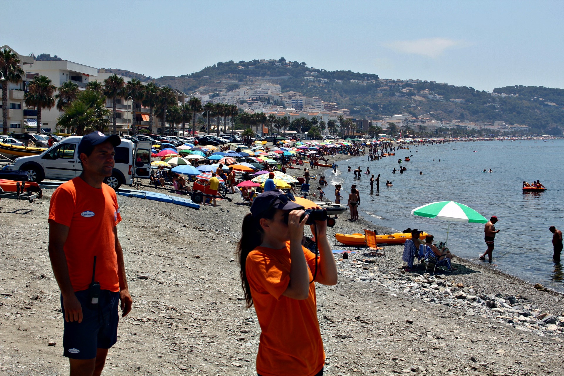 vigilantes|playa|almuñécar