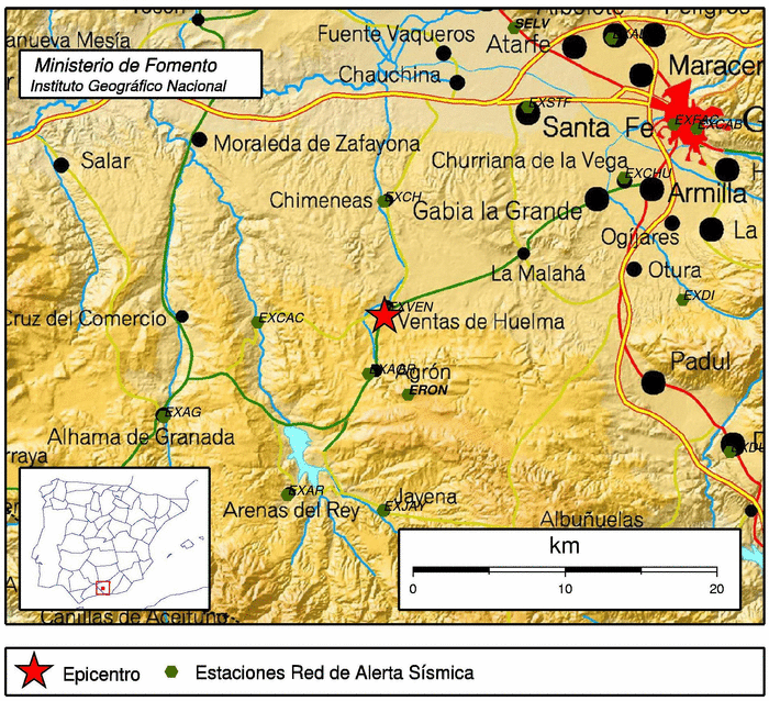 terremoto huelma