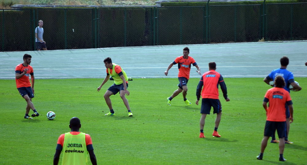 Entreno Granada CF Piti Rico Rochina