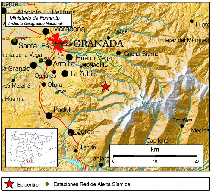 terremoto monachil