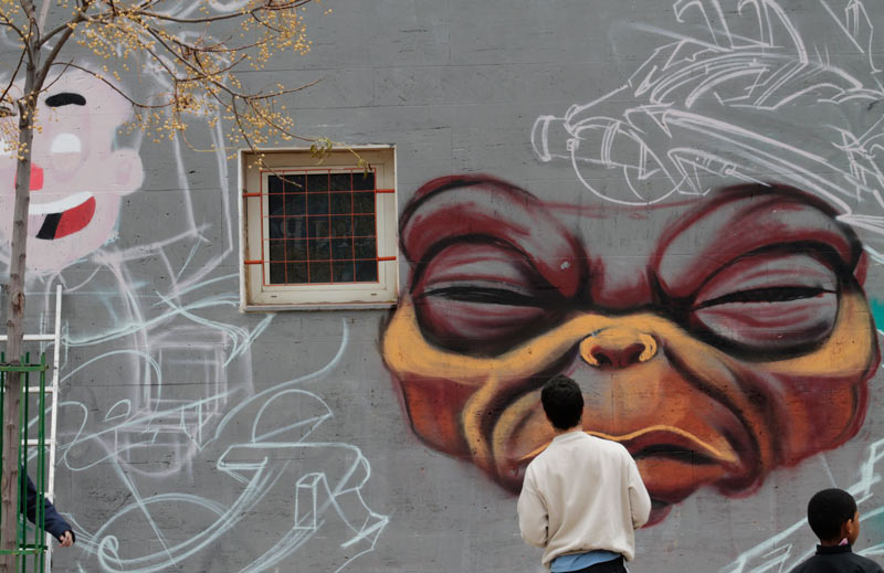 Graffitis Botellodromo | Alex Horta