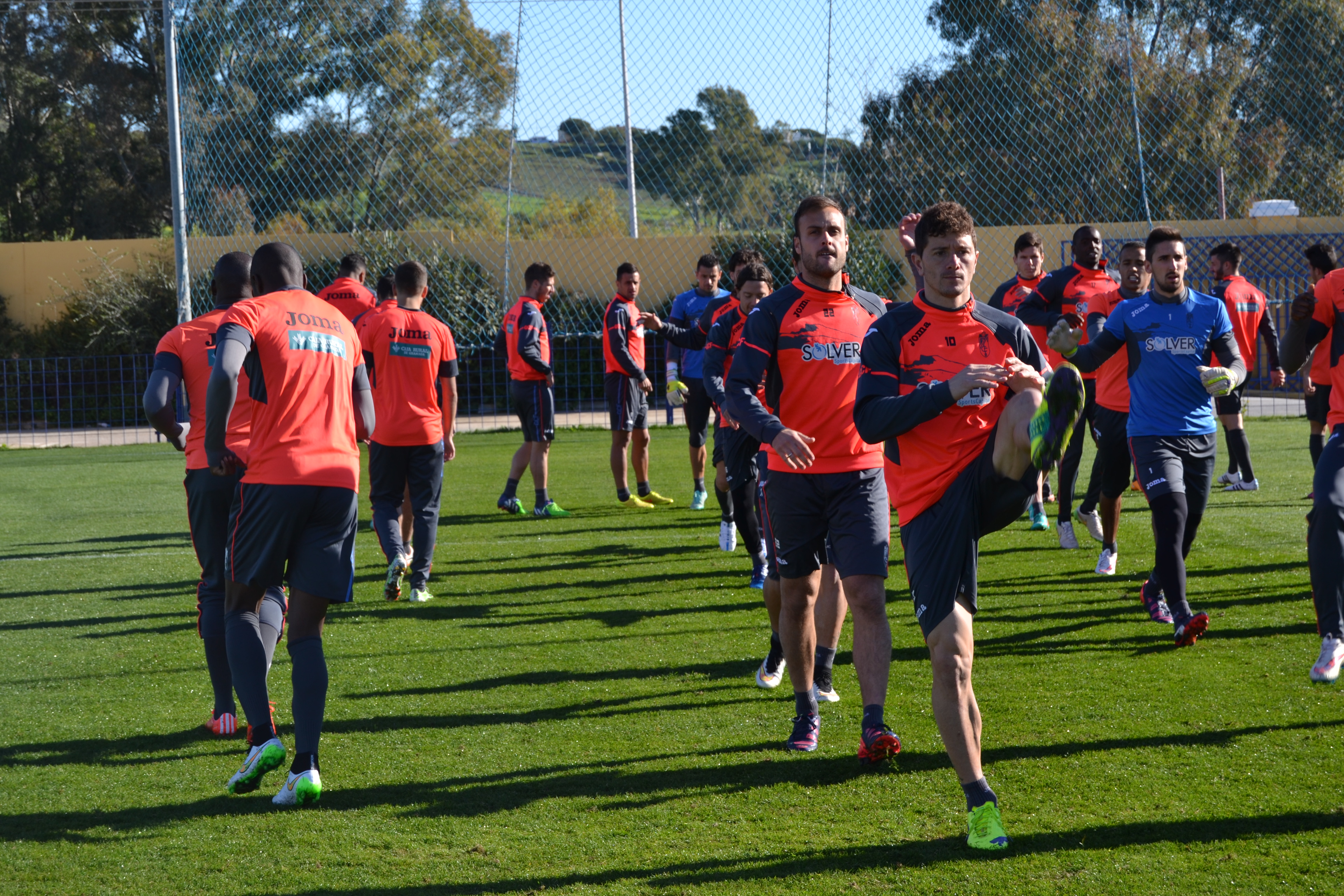 Entrenamiento del Granada CF en San Pedro