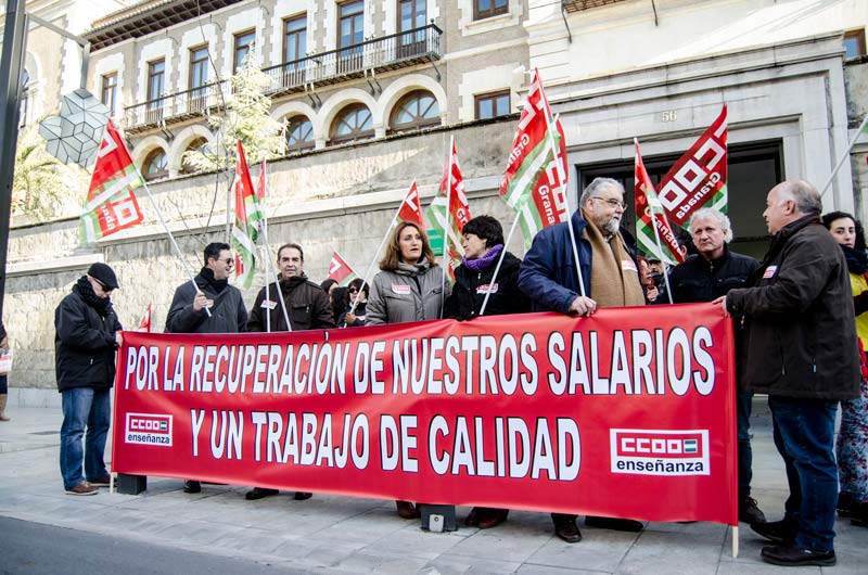 Protesta-CCOO-AulaMatinal-CarlosGil