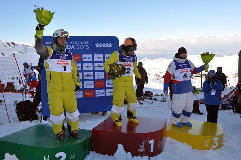 Universiada 2015-02-05 Baches Chicos Podio