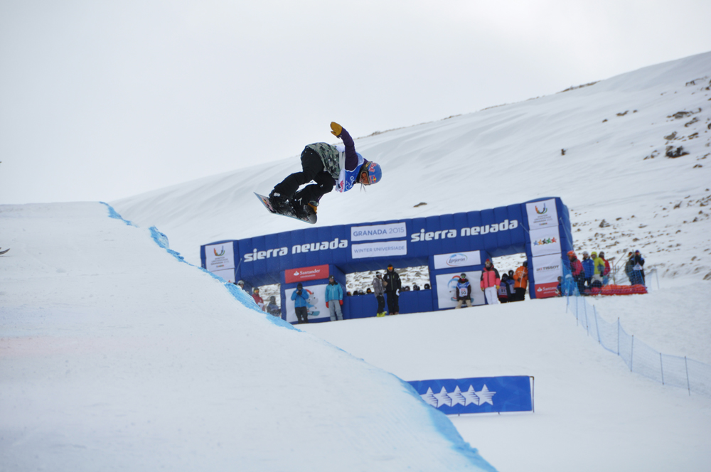 Universiada 2015-02-07 - Snowboard Halfpipe Queralt