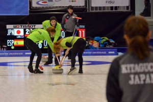 Universiada 2015-02-09 - Curling Femenino - España - Japón