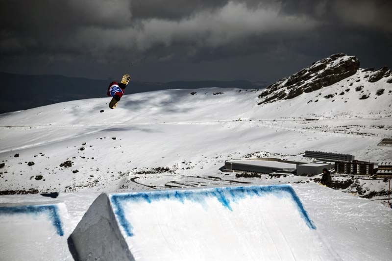 Universiada 2015-02-13 snowboard Slopestyle