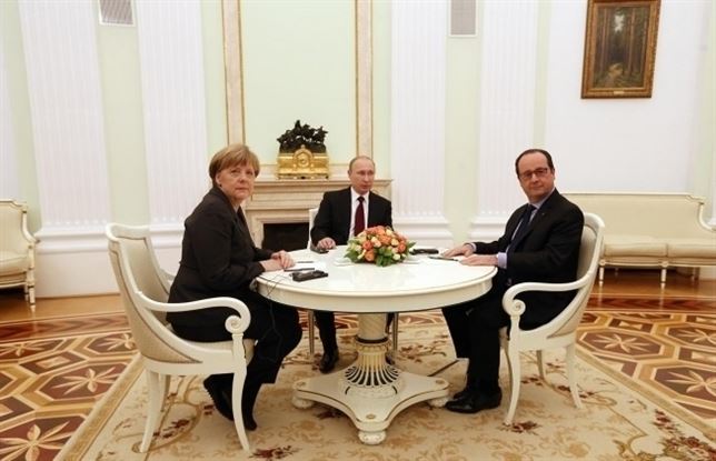 putin merkel hollande