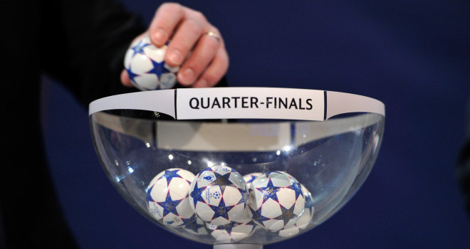 UEFA Champions League and UEFA Europa league - Quarter Finals Draw