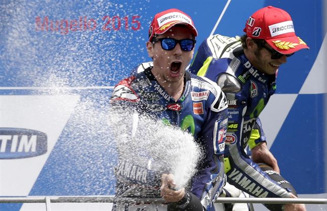 jorge lorenzo valentino rossi