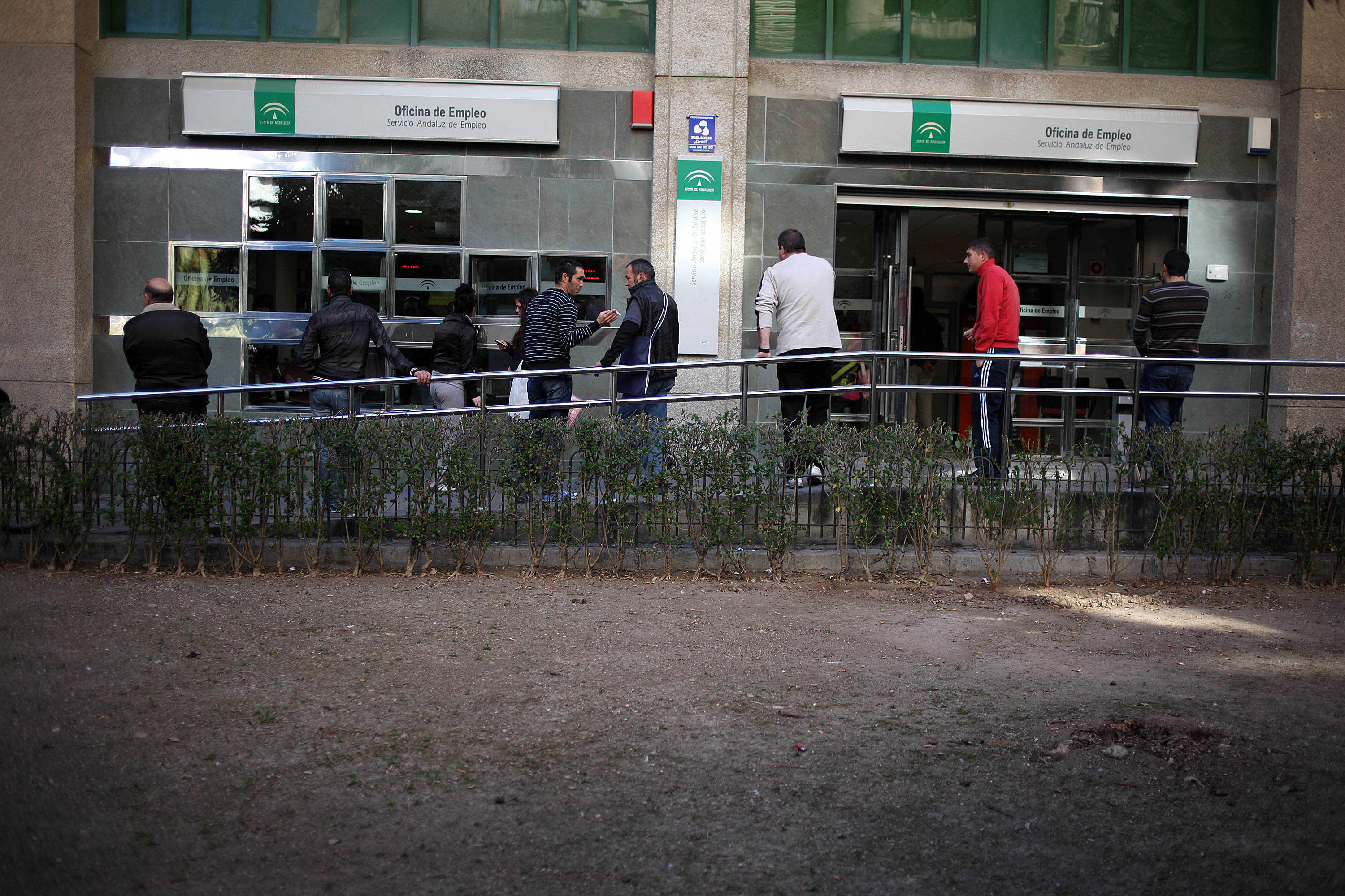 Sevilla. Oficina de empleo. Foto Fernando Ruso