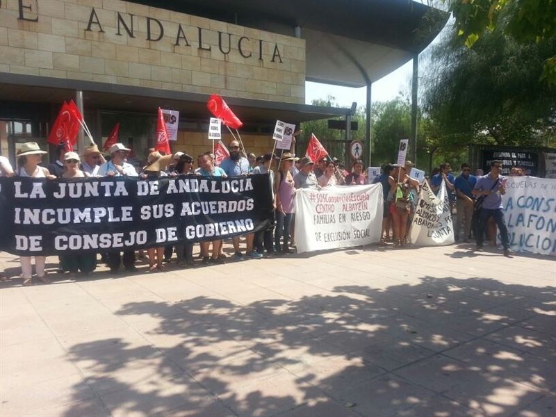 trabajadores centro albaicin