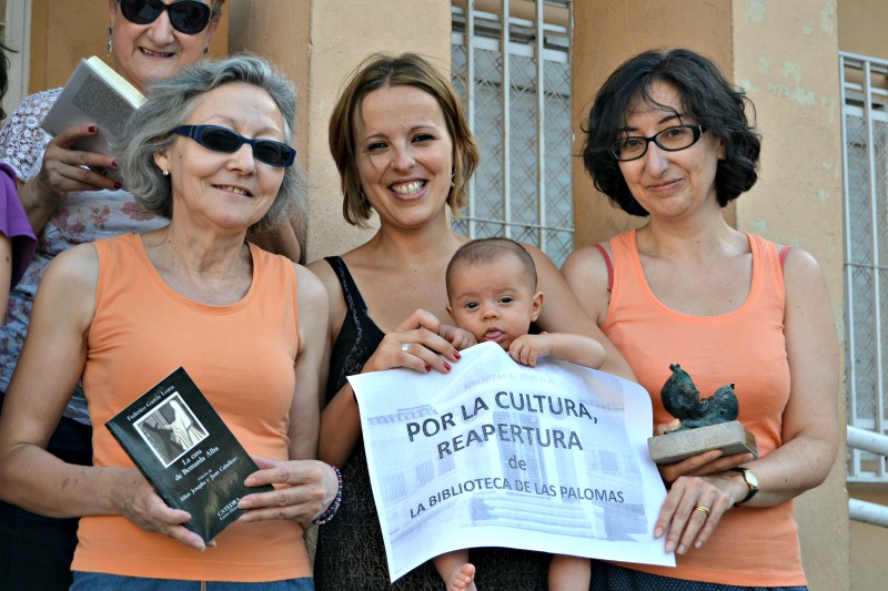 vecinos biblioteca palomas