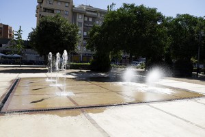 Fuente interactiva Paseo Carlos V