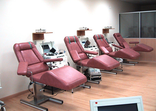 sala de extracciones trasnfusion sanguinea