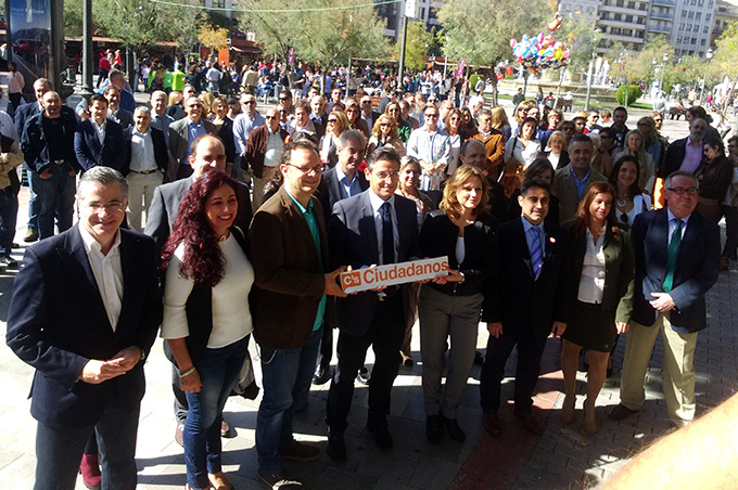 Candidatos de C's Granada al Congreso y al Senado 2