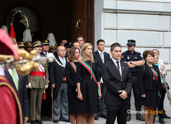 Día Hispanidad Pilar 2015 28 Pepe Torres Fernando Egea, Rocío Díaz Luis Salvador telesfora