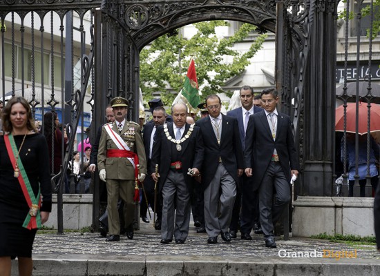 Día Hispanidad Pilar 2015 49 Pepe Torres Fernando Egea, Rocío Díaz Luis Salvador