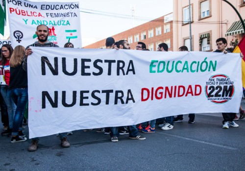 MANIFESTACION-ESTUDIANTES-GRANADA-LOMCE-UGR-6