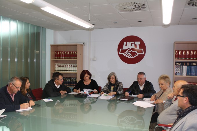 REUNION-PSOE-CCOO-UGT-GRANADA