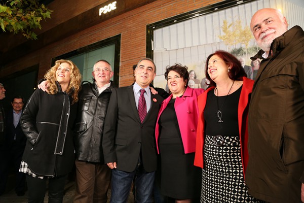 2015-12-03 Inicio Campaña Teresa Jiménez José Marínez Olmos Elvira Ramón Chema Rueda