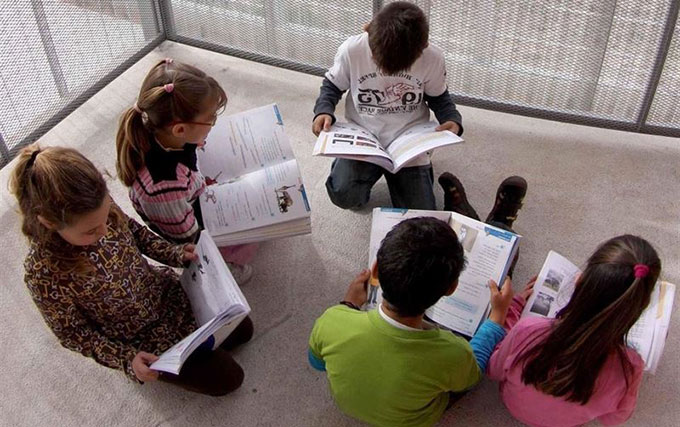 Niños-lectura-libros-Educacion-EP