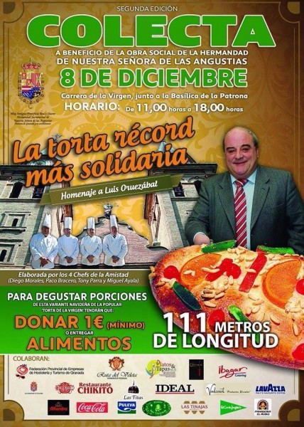 torta solidaria virgen de las angustias