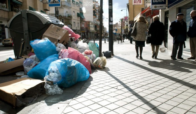 basuras granada avenida dilar