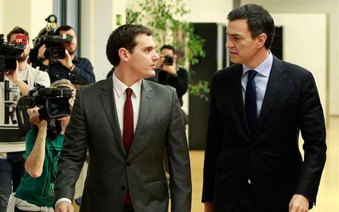 Albert-Rivera-y-Pedro-Sanchez-EP