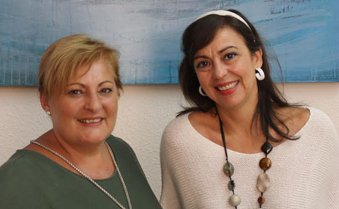 Alicia Crespo y Susana Feixas