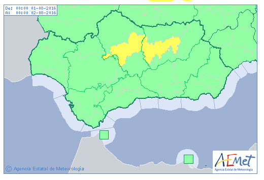 calor andalucia