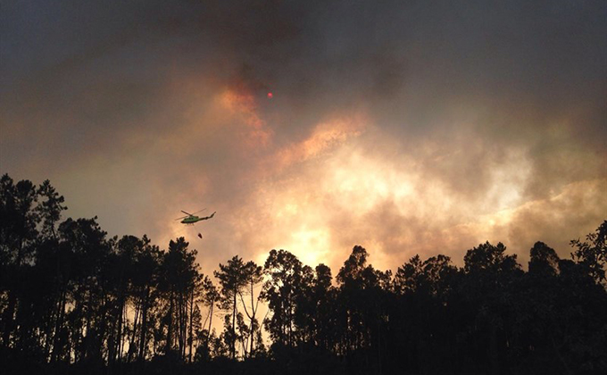 Foto humo incendio EP