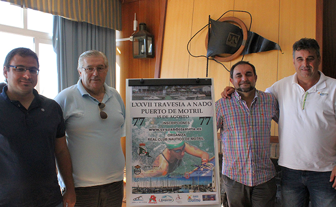 Presentación de la LXXVII Travesía del Puerto de Motril en el Real Club Náutico