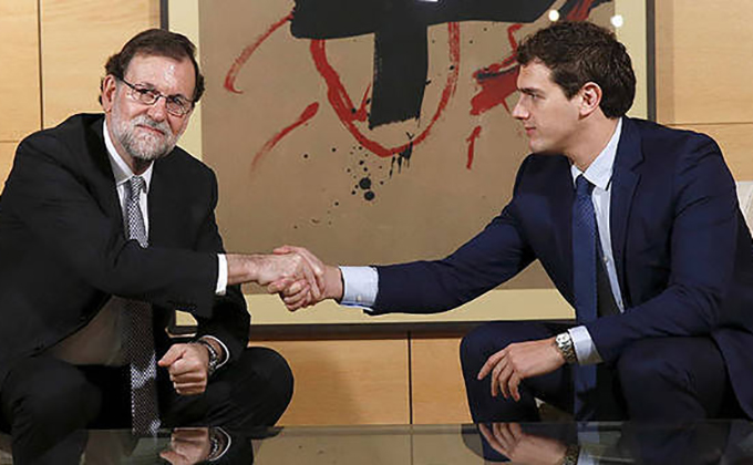 Rajoy y Rivera