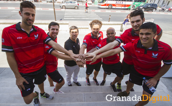 presentacion de los nuevos jugadores de Fundacion Club Baloncest