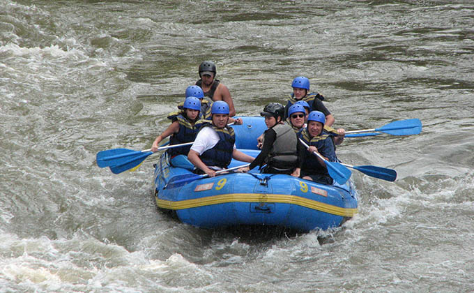 rafting