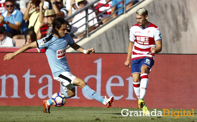 PARTIDO ENTRE EL GRANADA CLUB DE FUTBOL Y LA SOCIEDAD DEPORTIVA EIBAR, CORRESPONDIENTE A LA JORNADA NUMERO 3 DE LA TEMPORADA 2016/17 DE LA LIGA SANTANDER DE PRIMERA DIVISON EN ESPAÑA, DISPUTADO EN EL ESTADIO DE LOS CARMENES DE GRANADA (ANDALUCIA,ESPAÑA).